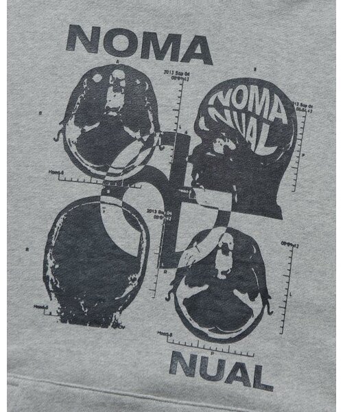 NOMANUAL(NOMANUAL)の「MRI HOODIE - MELANGE(パーカー・レディース・その他・SMALL/X-LARGE)」の4枚目の写真