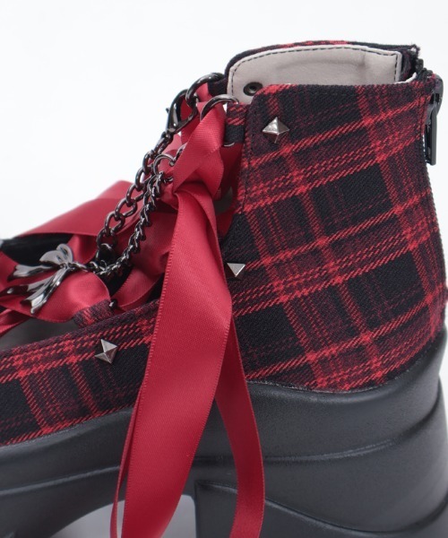 NIBBLE POISON（ニブルポイズン）の「レースアップパンプス（パンプス・レディース・ブラック/ワイン・SMALL/MEDIUM/LARGE）」の14枚目の写真