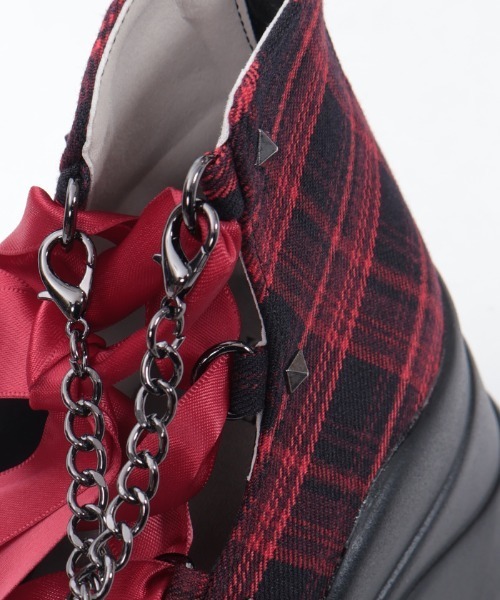 NIBBLE POISON（ニブルポイズン）の「レースアップパンプス（パンプス・レディース・ブラック/ワイン・SMALL/MEDIUM/LARGE）」の16枚目の写真