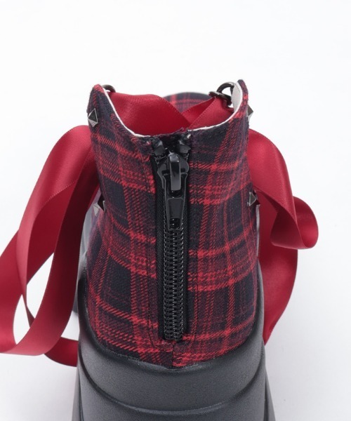NIBBLE POISON（ニブルポイズン）の「レースアップパンプス（パンプス・レディース・ブラック/ワイン・SMALL/MEDIUM/LARGE）」の18枚目の写真