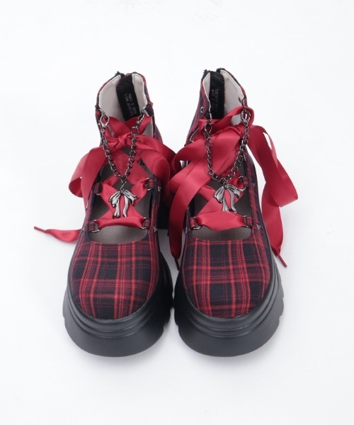 NIBBLE POISON（ニブルポイズン）の「レースアップパンプス（パンプス・レディース・ブラック/ワイン・SMALL/MEDIUM/LARGE）」の22枚目の写真