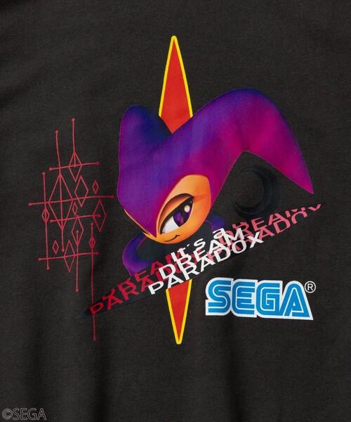 SEGA(セガ)の「別注 NiGHTS/ナイツ/クルーネックスウェット(スウェット・メンズ・チャコールグレー/ブラック/ホワイト・SMALL/MEDIUM/LARGE)」の18枚目の写真