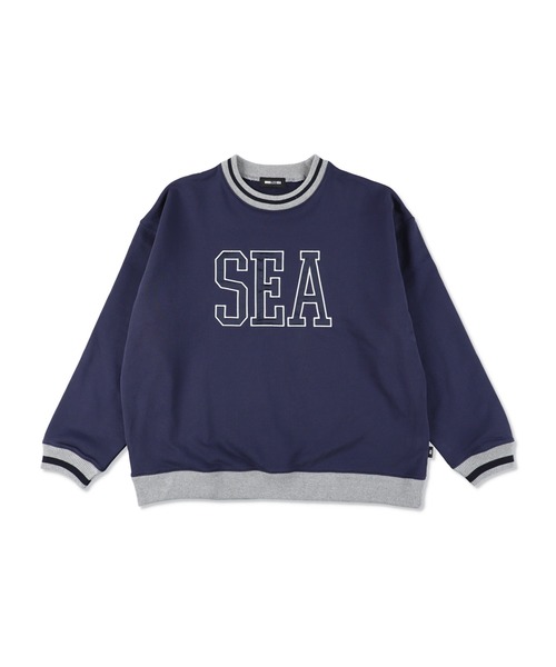 LINE RIB PATCH SWEATSHIRT（スウェット）｜WIND AND SEA（ウィン