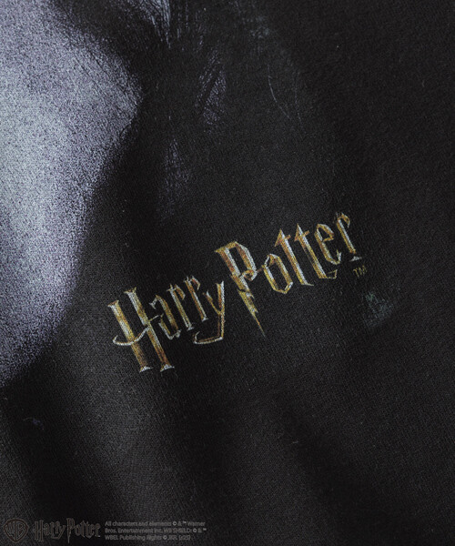 FREAK'S STORE(フリークスストア)の「Harry Potter/ハリー・ポッター ベラトリックス クルーネックスウェット(スウェット・メンズ・ライトグレー/ブラック・MEDIUM/LARGE)」の6枚目の写真