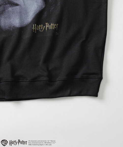 FREAK'S STORE(フリークスストア)の「Harry Potter/ハリー・ポッター ベラトリックス クルーネックスウェット(スウェット・メンズ・ライトグレー/ブラック・MEDIUM/LARGE)」の9枚目の写真
