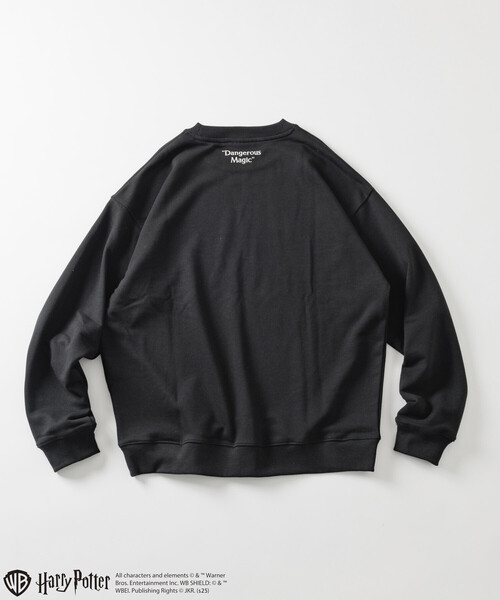 FREAK'S STORE(フリークスストア)の「Harry Potter/ハリー・ポッター ベラトリックス クルーネックスウェット(スウェット・メンズ・ライトグレー/ブラック・MEDIUM/LARGE)」の11枚目の写真