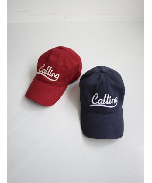 jumelle（ジュメロ）の「base logo cap（キャップ・レディース・レッド・FREE）」の3枚目の写真