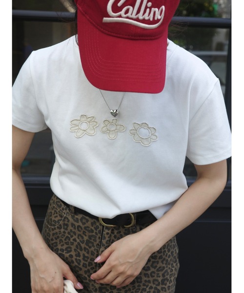 jumelle（ジュメロ）の「base logo cap（キャップ・レディース・レッド・FREE）」の7枚目の写真