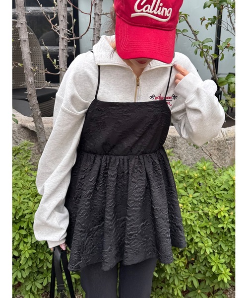 jumelle（ジュメロ）の「base logo cap（キャップ・レディース・レッド・FREE）」の9枚目の写真