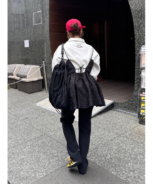 jumelle（ジュメロ）の「base logo cap（キャップ・レディース・レッド・FREE）」の15枚目の写真