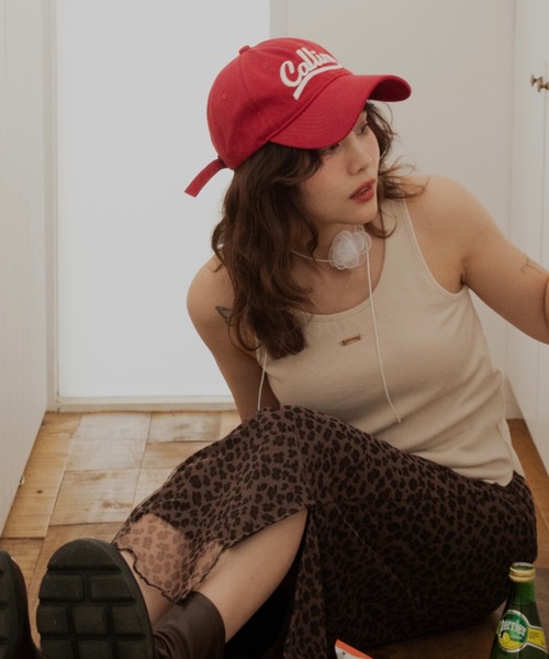 jumelle（ジュメロ）の「base logo cap（キャップ・レディース・レッド・FREE）」の18枚目の写真