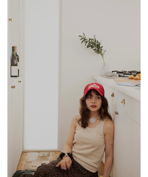 jumelle（ジュメロ）の「base logo cap（キャップ・レディース・レッド・FREE）」の17枚目の写真