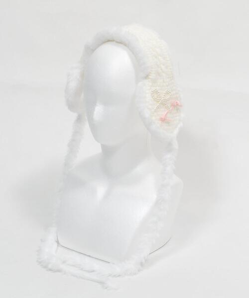 WEGO(ウィゴー)の「WEGO/リボンモチーフニットイヤーマフ(イヤーマフ・レディース・ライトピンク/オフホワイト/ベージュ・FREE)」の16枚目の写真