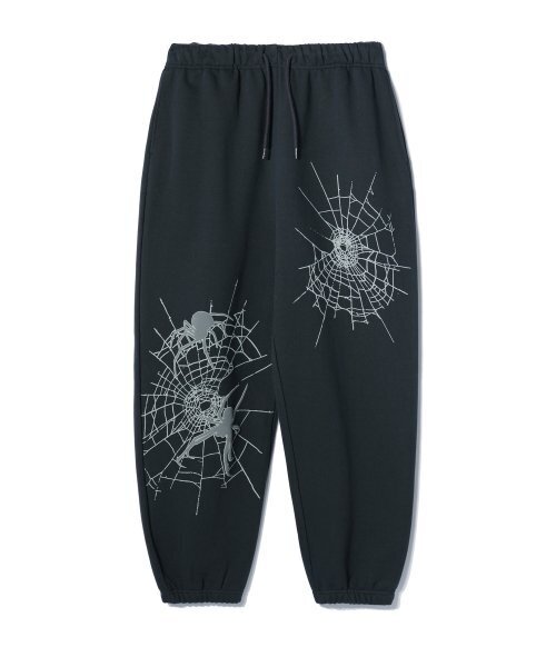CRITIC(クリティック)の「SPIDER JOGGER SWEATPANTS CHARCOAL(スウェットパンツ・レディース・その他・LARGE/MEDIUM/X-LARGE)」の1枚目の写真