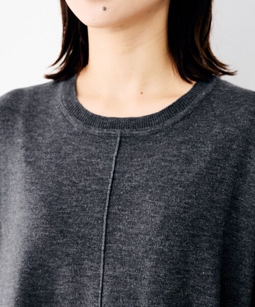 UNTITLED(アンタイトル)の「【TORRAZZO DONNA】ニット×チュールワンピース(ワンピース・レディース・ブラック/グレー・02)」の15枚目の写真