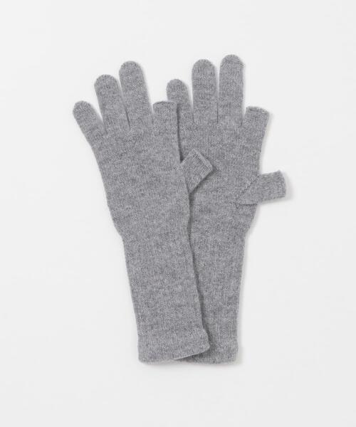WILLIAM BRUNTON(ウィリアムブラントン)の「WILLIAM BRUNTON 3ply Long Gloves(手袋・レディース・グレー/ピンク/ベージュ・FREE)」の19枚目の写真