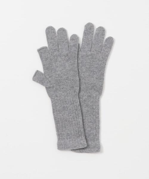 WILLIAM BRUNTON(ウィリアムブラントン)の「WILLIAM BRUNTON 3ply Long Gloves(手袋・レディース・グレー/ピンク/ベージュ・FREE)」の18枚目の写真
