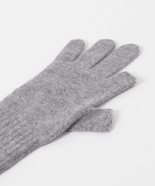 WILLIAM BRUNTON(ウィリアムブラントン)の「WILLIAM BRUNTON 3ply Long Gloves(手袋・レディース・グレー/ピンク/ベージュ・FREE)」の17枚目の写真
