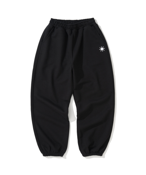 デイロゴスウェットパンツ BLACK