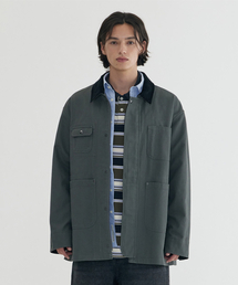 4PKT ワークジャケット ダークグレー