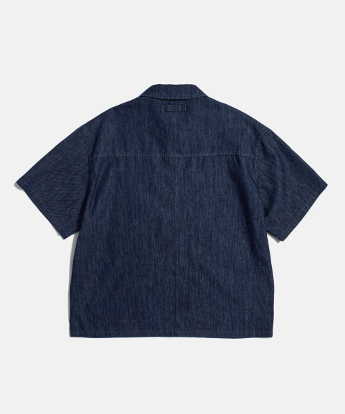 ESPIONAGE（エスピオナジ）の「US Denim Pullover Work Shirt Dark Indigo（シャツ/ブラウス・レディース・その他・MEDIUM/LARGE/X-LARGE）」の2枚目の写真