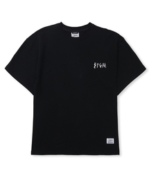 スタッフ セミオーバーサイズ Tシャツ ブラック