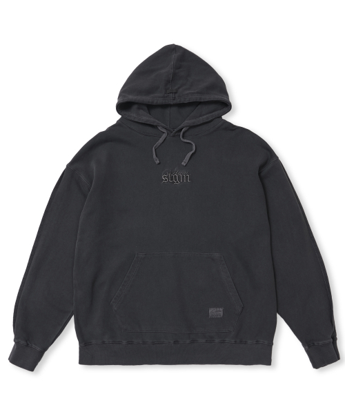 PIGMENT ML HOODIE CHACOAL