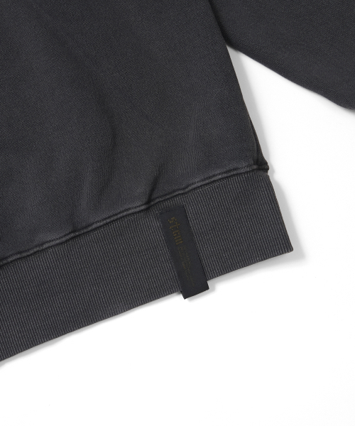 STIGMA(スティグマ)の「PIGMENT ML HOODIE CHACOAL(パーカー・メンズ・その他・LARGE/MEDIUM/X-LARGE)」の10枚目の写真