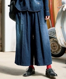 Sunny clouds | サニークラウズ デニムのワークキュロパン〈レディース〉(デニムパンツ)