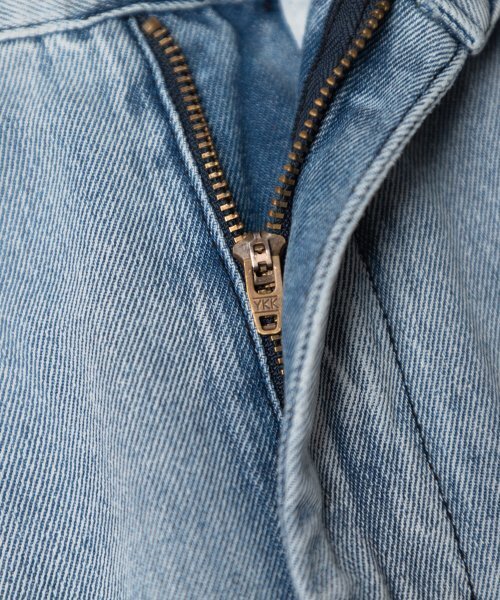 AOTT(アンアウトピット)の「ステッチワイドデニムパンツライトブルー(デニムパンツ・メンズ・スカイブルー・MEDIUM/X-LARGE/LARGE)」の5枚目の写真