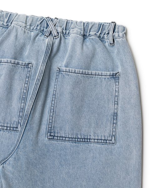 AOTT(アンアウトピット)の「ステッチワイドデニムパンツライトブルー(デニムパンツ・メンズ・スカイブルー・MEDIUM/X-LARGE/LARGE)」の6枚目の写真
