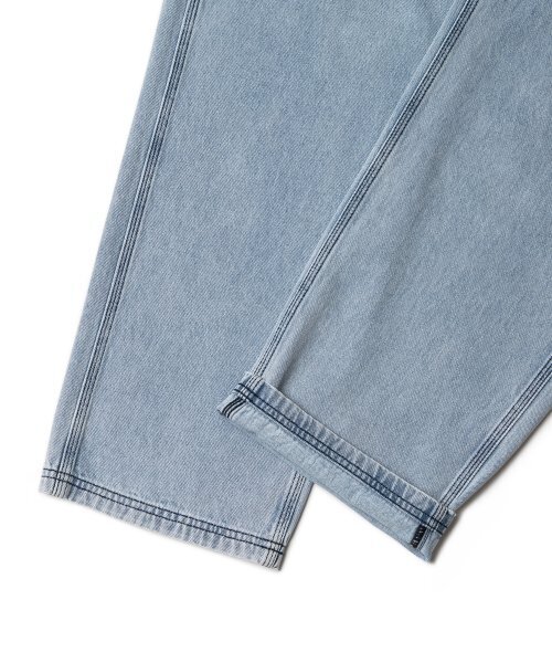 AOTT(アンアウトピット)の「ステッチワイドデニムパンツライトブルー(デニムパンツ・メンズ・スカイブルー・MEDIUM/X-LARGE/LARGE)」の7枚目の写真