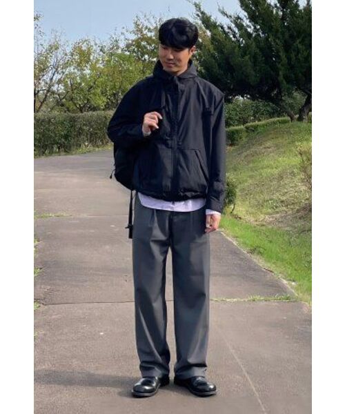 NONBLANK(ノンブランク)の「ウィンドブレーカー_BLACK(ナイロンジャケット・メンズ・その他・MEDIUM/LARGE/X-LARGE)」の7枚目の写真