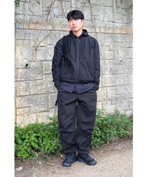 NONBLANK(ノンブランク)の「ウィンドブレーカー_BLACK(ナイロンジャケット・メンズ・その他・MEDIUM/LARGE/X-LARGE)」の11枚目の写真