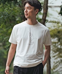 CALL&RESPONSE | mt10123- アートカメレオンプリント半袖Tシャツ(262-1324-02)(Tシャツ/カットソー)