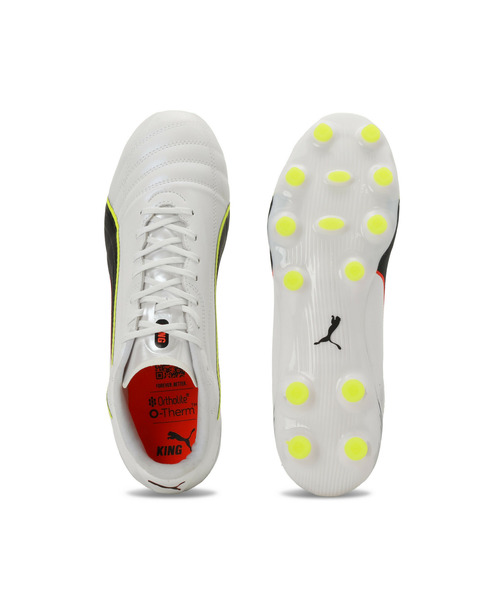 PUMA(プーマ)の「PUMA プーマ メンズ キング 20 アルティメット JP HG/AG サッカースパイク(スニーカー・メンズ・ライム・27.5cm/26.0cm/26.5cm/28.0cm/27.0cm)」の4枚目の写真