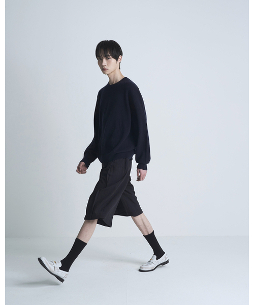 POKER FACE(ポーカーフェイス)の「FARASHA CASHMERE CREW NECK KNIT DARK NAVY(ニット/セーター・レディース・その他・46/48/50)」の4枚目の写真