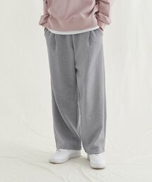 MELANGE MASTER（メランジマスター）の「Wide One-Tuck Sweatpants [Melange Gray]（スウェットパンツ）」