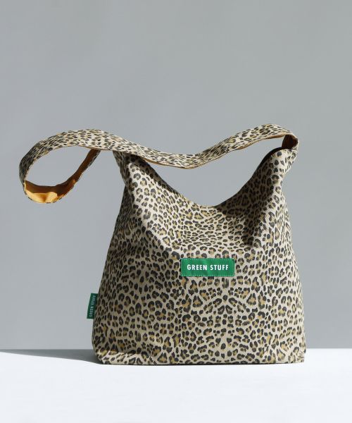 GREEN STUFF(グリーンスタッフ)の「seem full bag 62 - leopard beige(エコバッグ/サブバッグ・レディース・その他・FREE)」の3枚目の写真