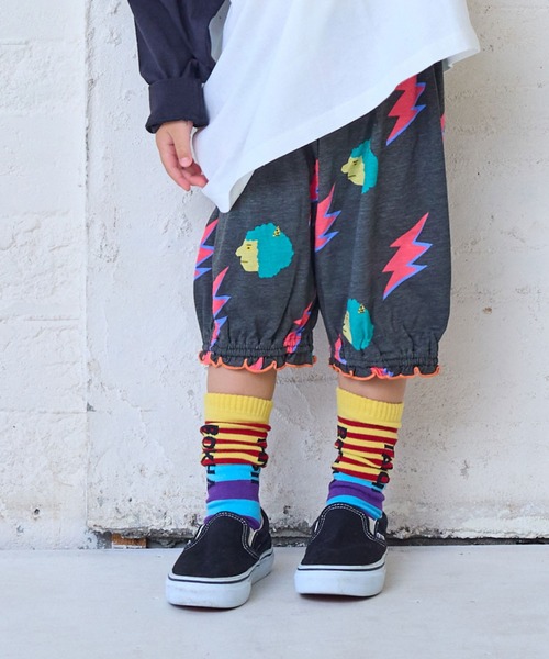 MARKEY'S(マーキーズ)の「ソウガラチューリップブルマ(その他パンツ・キッズ・アイボリー/ブラック系その他/マルチ/ブルー系その他/チャコール/ホワイト系その他・100/110/90/80/120)」の4枚目の写真