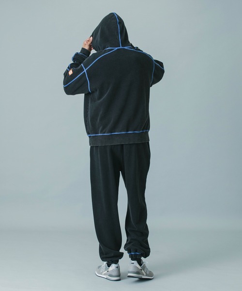 SILAS(サイラス)の「【UK COLLECTION】CIRCLE LOGO SWEAT HOODIE(パーカー・メンズ・オフホワイト/ブラック/ライトブルー・S/M/L)」の11枚目の写真
