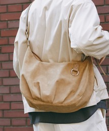 RAGEBLUE（レイジブルー）の「2Way Synthetic Leather Round Shoulder hand bag /タックラウンドショルダーハンドバッグ（ショルダーバッグ）」