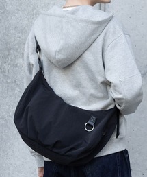 RAGEBLUE | Synthetic Leather Round Shoulder Bag /タックラウンドショルダーバッグ(ショルダーバッグ)
