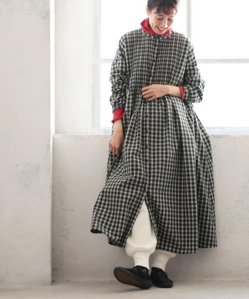 soulberry(ソウルベリー)の「ワンピ好きが作った、冬の<わがまま>パンツ(その他パンツ・レディース・チャコール/オフホワイト・M/L/LL/3L/4L/5L)」の18枚目の写真