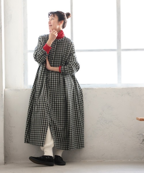 soulberry(ソウルベリー)の「ワンピ好きが作った、冬の<わがまま>パンツ(その他パンツ・レディース・チャコール/オフホワイト・M/L/LL/3L/4L/5L)」の12枚目の写真