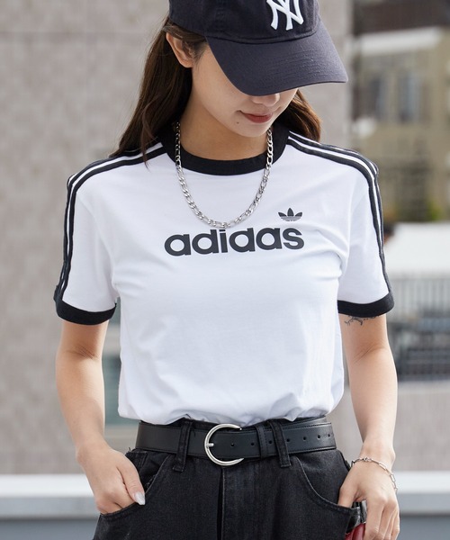 トップス SS adidas/アディダス ORI LINER TEE スリーストライプス Tシャツ 2026年