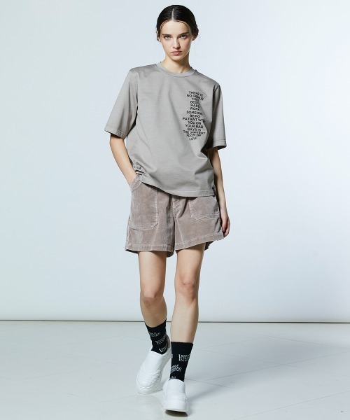 DOUBLE STANDARD CLOTHING(ダブルスタンダードクロージング)の「フラワーバックプリント ヴィンテージTシャツ(Tシャツ/カットソー・レディース・ベージュ・FREE)」の11枚目の写真