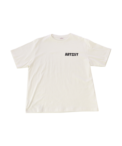 1011GALLERY(ワンゼロワンワンギャラリー)の「Artist Logo T-Shirts - Cream(Tシャツ/カットソー・メンズ・その他・SMALL/MEDIUM/LARGE)」の1枚目の写真