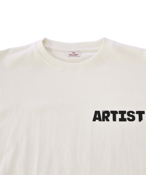 1011GALLERY(ワンゼロワンワンギャラリー)の「Artist Logo T-Shirts - Cream(Tシャツ/カットソー・メンズ・その他・SMALL/MEDIUM/LARGE)」の2枚目の写真