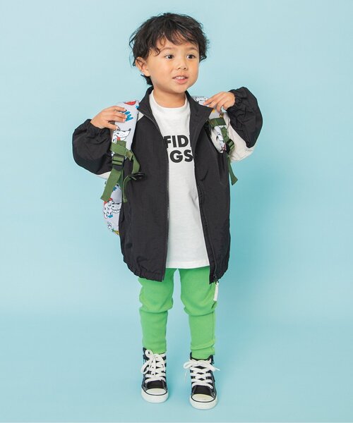 BREEZE（ブリーズ）の「【WEB限定】シンプルロゴTシャツ（Tシャツ/カットソー・キッズ・オフホワイト/ブルー/ラベンダー/ライム/ライトグレー/グリーン/オレンジ/ネイビー・160/150/140/130/120/110/100/90）」の11枚目の写真